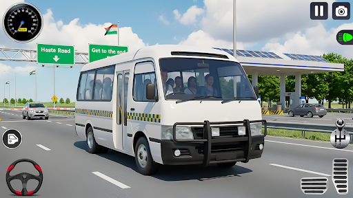 US Van Simulator Mini Bus 3D ekran görüntüsü