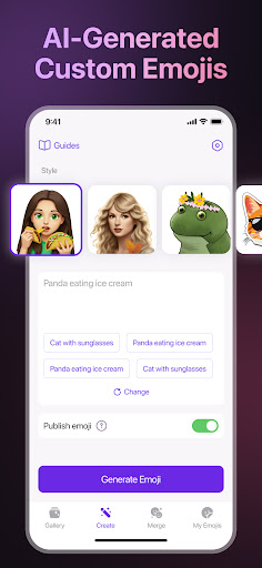 AI Emoji Maker - Merge Emoji ekran görüntüsü