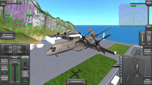 Turboprop Flight Simulator ekran görüntüsü