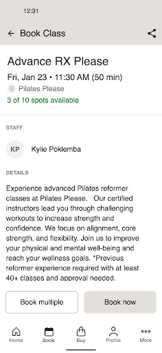 Pilates Please - US ekran görüntüsü