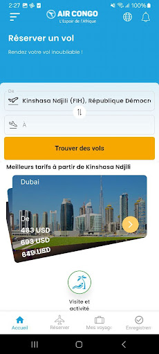 Air Congo ekran görüntüsü