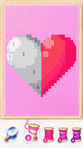 Magic Cross Stitch: Pixel Art ekran görüntüsü