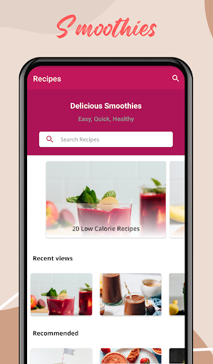 Delicious Smoothie Recipes ekran görüntüsü