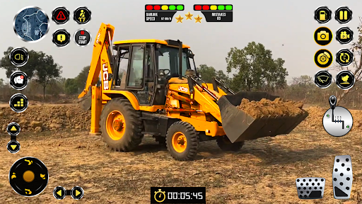 jcb ekskavatör simülatör games ekran görüntüsü