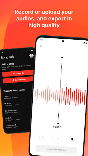 Song Sift: Stem Splitter ekran görüntüsü
