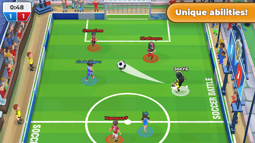 Futbol oyunu: Soccer Battle ekran görüntüsü