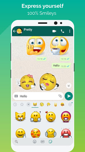 WeSmile Smileys (WASticker) ekran görüntüsü
