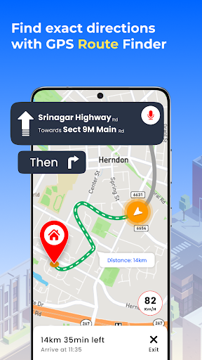GPS uydu dünya Harita Görünümü ekran görüntüsü