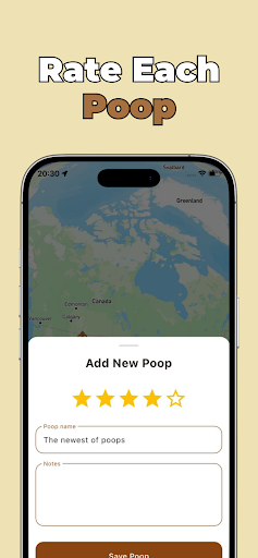 Poop Map & Tracker ekran görüntüsü