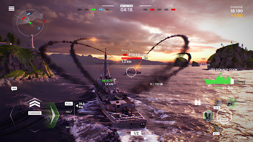 Warships Mobile 2: Gemi Savaşı ekran görüntüsü