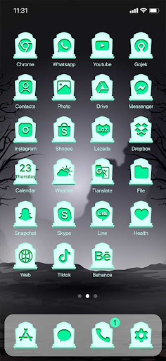 Wow Dark Halloween Theme ekran görüntüsü