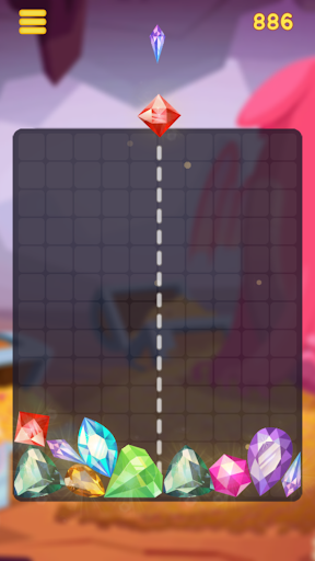 Diamonds Merge Drop Game Relax ekran görüntüsü