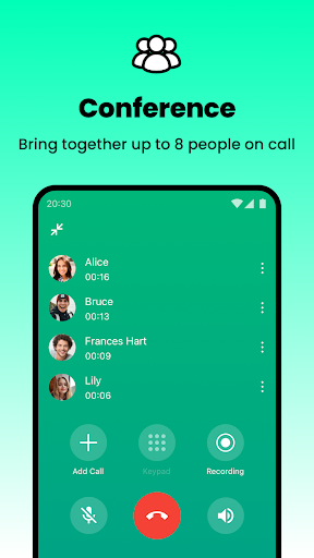 JusCall - Küresel Aramalar ekran görüntüsü
