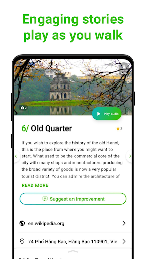 Hanoi Tour Guide:SmartGuide ekran görüntüsü