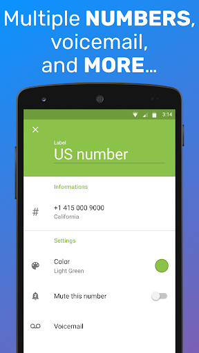 TextMe Up Calling & Texts ekran görüntüsü