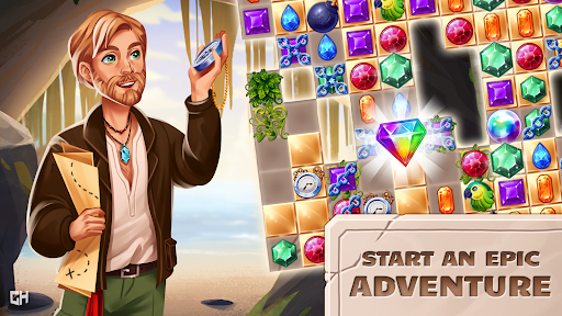 Jewel Quest Match 3 Adventure ekran görüntüsü