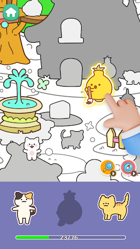 Sticker Town Puzzle:Color Book ekran görüntüsü