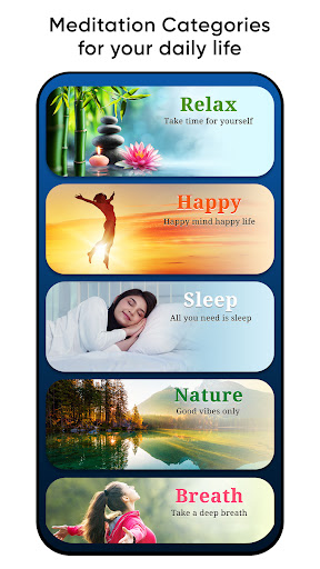 Meditation App: Uyu ve Rahatla ekran görüntüsü