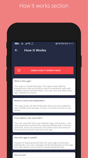 Easy Bookmark - Clipboard ekran görüntüsü