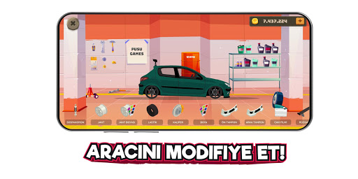 2D Araba Serisi Modifiye Oyunu ekran görüntüsü