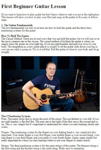 How to Play Guitar ekran görüntüsü
