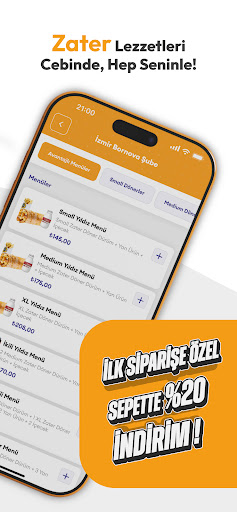 ZaterApp ekran görüntüsü