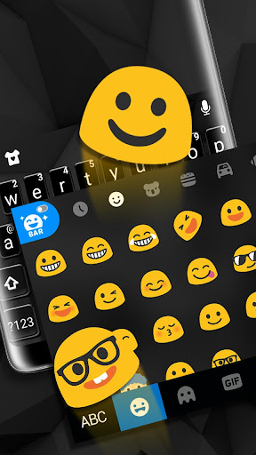 Pure Black Tema ekran görüntüsü
