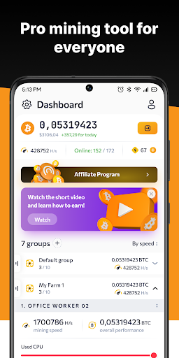 CryptoTab Farm PRO ekran görüntüsü
