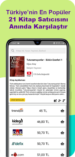 Kitap Bul- Fiyat Karşılaştırma ekran görüntüsü