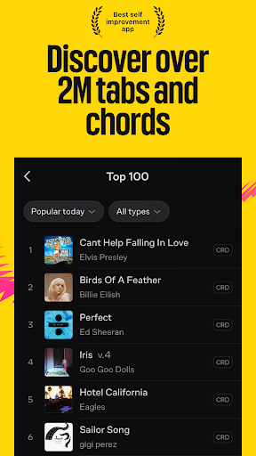 Ultimate Guitar: Tabs & Chords ekran görüntüsü