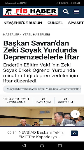FİB Haber ekran görüntüsü