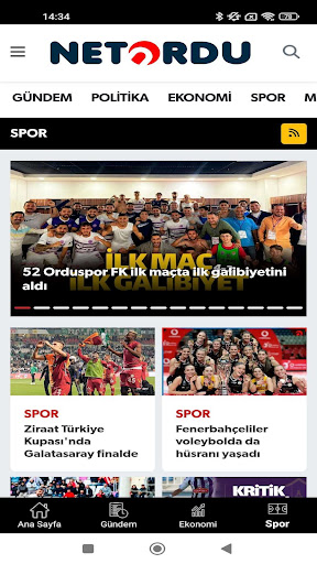 Net Ordu ekran görüntüsü