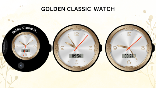 Golden Classic  Watch ekran görüntüsü