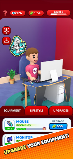 Idle Podcast Studio ekran görüntüsü