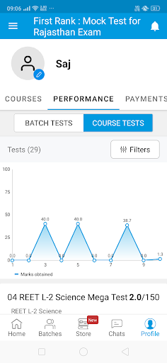 One Rank : Rajasthan Exam ekran görüntüsü