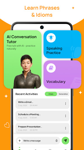 Speak Chinese: HuaLingo AI ekran görüntüsü