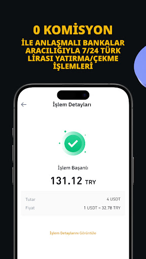 Binance TR: Bitcoin ve Kripto ekran görüntüsü