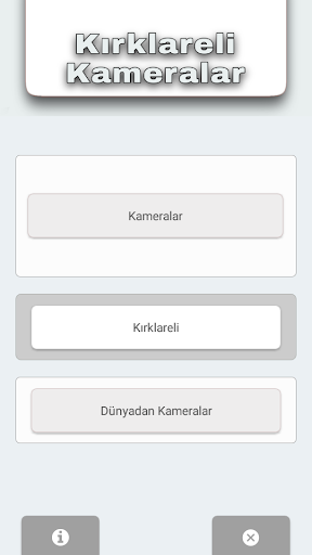 Kırklareli Kameralar ekran görüntüsü