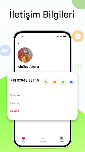 Telefon Çevirici - Kişiler ekran görüntüsü