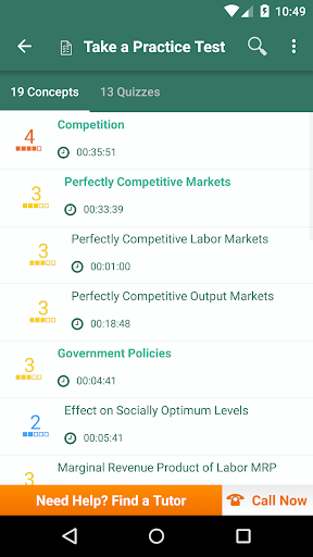 AP Microeconomics Practice ekran görüntüsü