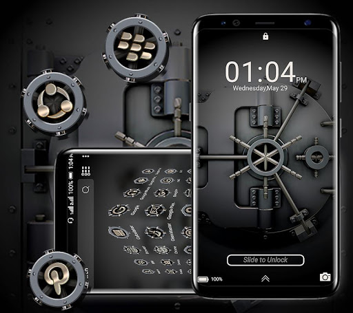 Safe Vault Launcher Theme ekran görüntüsü