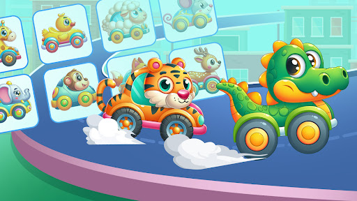 Cute Animal Car Racing Game ekran görüntüsü