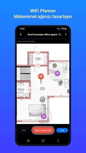 NetSpot WiFi Heat Map Analyzer ekran görüntüsü