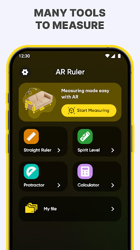 AR Ruler & Tape Measure App ekran görüntüsü