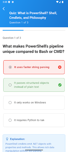 Learn PowerShell ekran görüntüsü
