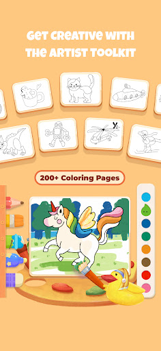 bekids Princess Coloring Book ekran görüntüsü
