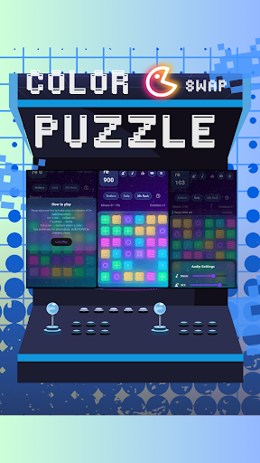 ColorSwap Puzzle-Stress Relief ekran görüntüsü