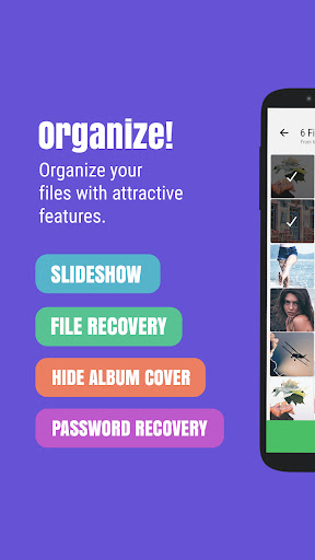 Photo & Video Locker - Gallery ekran görüntüsü