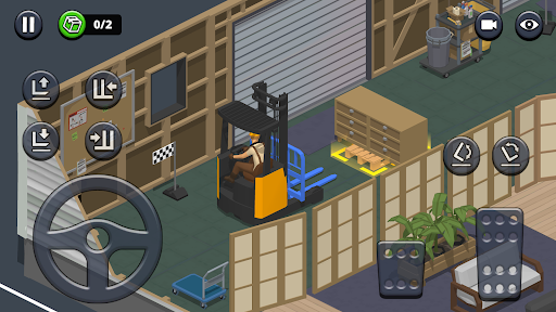 Forklift Extreme Simülatörü ekran görüntüsü