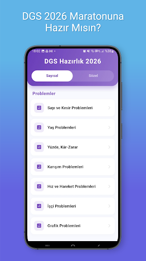 DGS Soru Bankası 2026 ekran görüntüsü